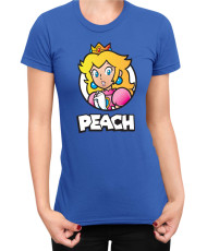 Дамска Тениска Super Mario Nintendo Mario Peach 3
