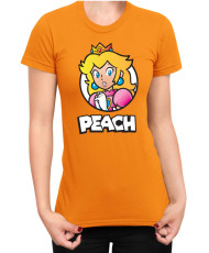 Дамска Тениска Super Mario Nintendo Mario Peach 3