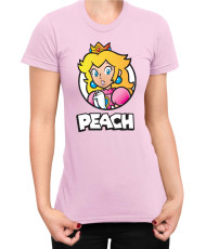 Дамска Тениска Super Mario Nintendo Mario Peach 3