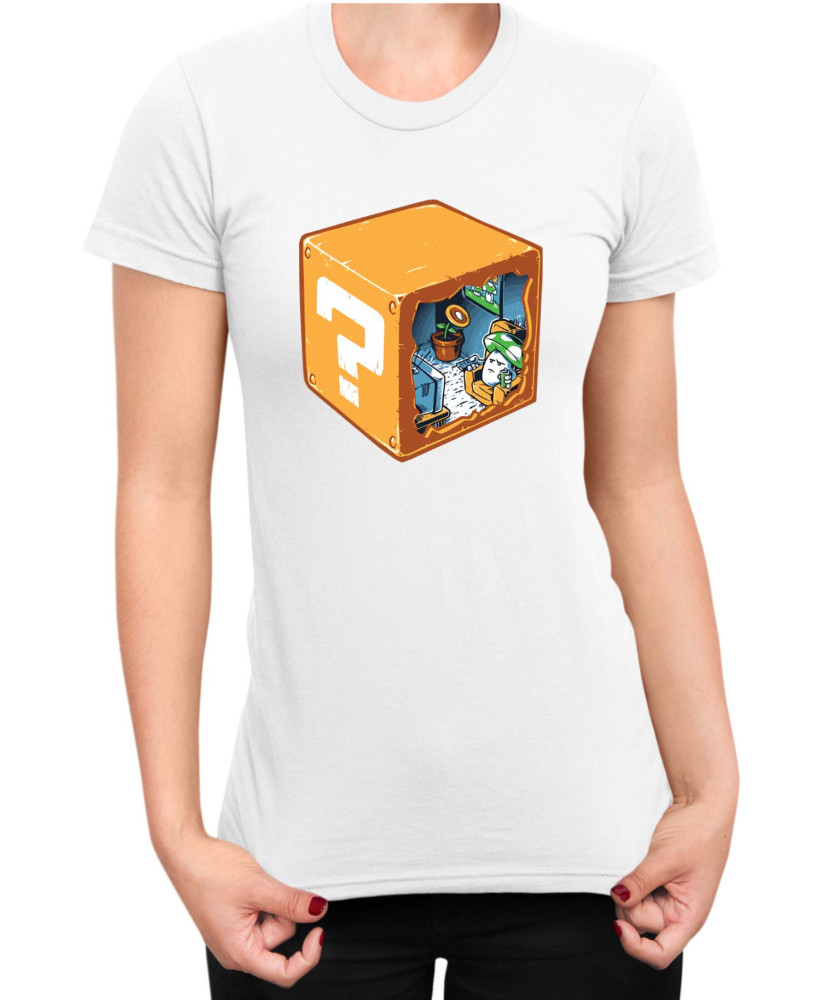 Дамска Тениска Super Mario Nintendo Mystery Box Inside