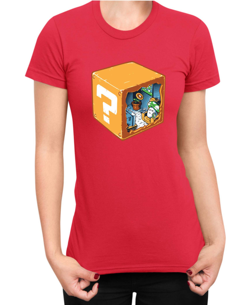 Дамска Тениска Super Mario Nintendo Mystery Box Inside