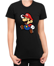 Дамска Тениска Super Mario Nintendo Paper Mario 02