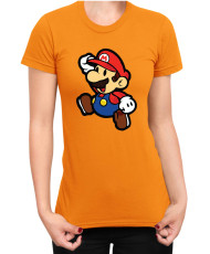 Дамска Тениска Super Mario Nintendo Paper Mario 02