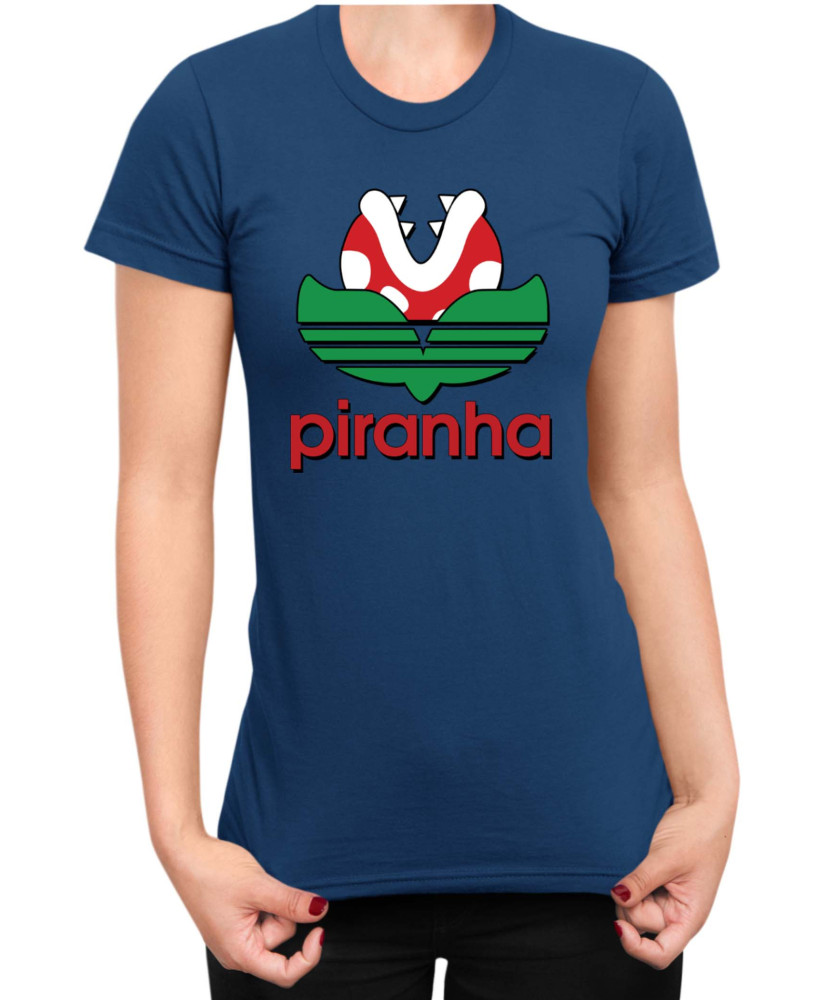 Дамска Тениска Super Mario Nintendo Piranha Plant 1