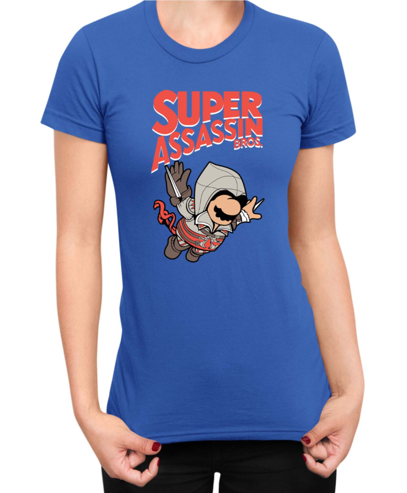 Дамска Тениска Super Mario Nintendo Super Assassin Bros
