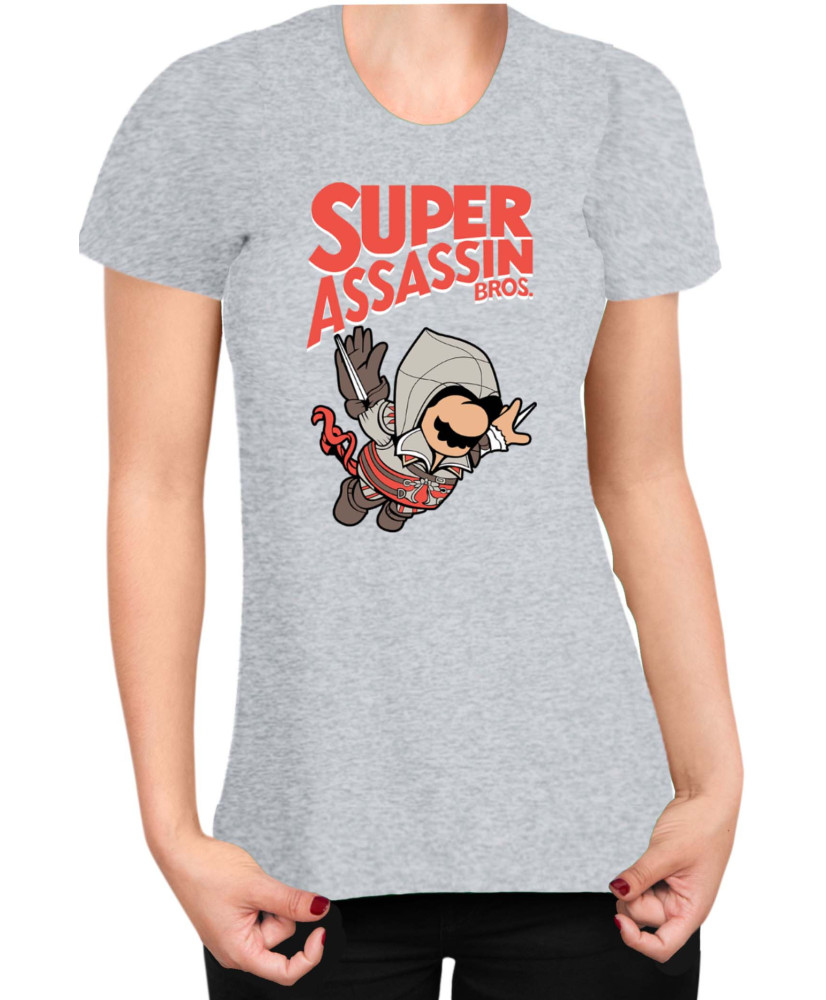 Дамска Тениска Super Mario Nintendo Super Assassin Bros