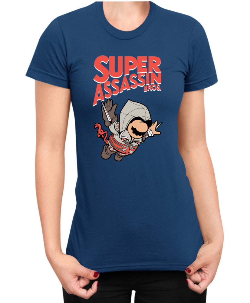 Дамска Тениска Super Mario Nintendo Super Assassin Bros