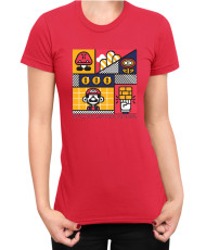 Дамска Тениска Super Mario Nintendo Super Mario Bros