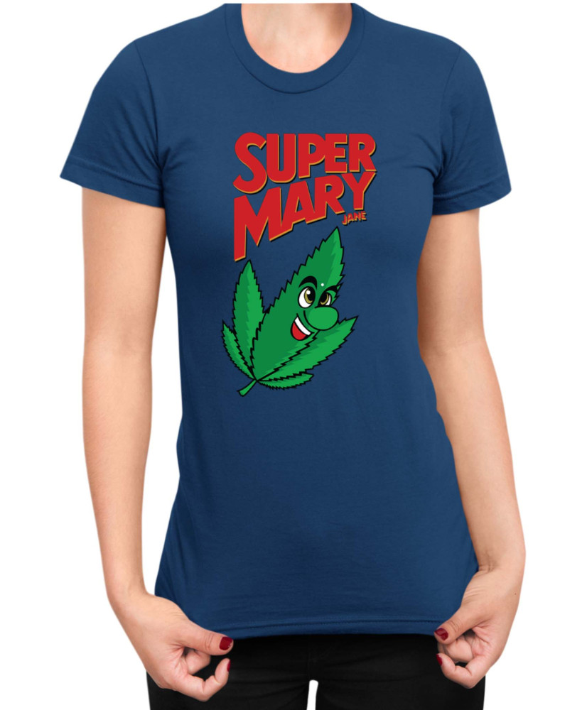 Дамска Тениска Super Mario Nintendo Super Mary Jane Дамска Тениска Super Mario Nintendo Super Mary Jane