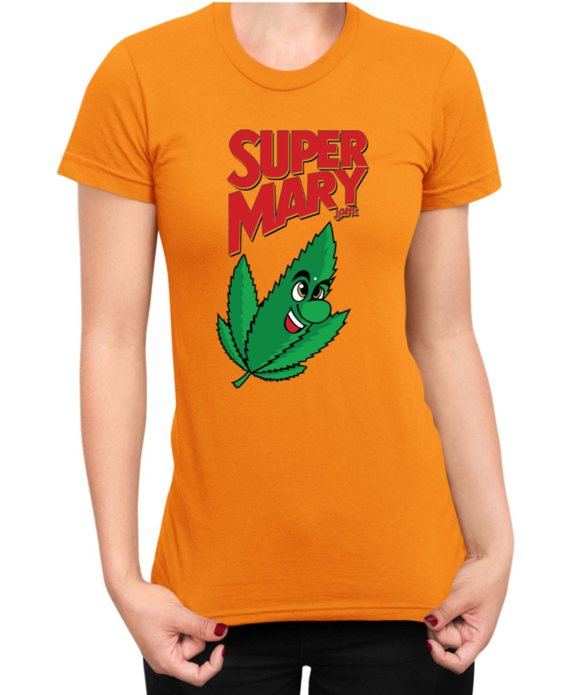 Дамска Тениска Super Mario Nintendo Super Mary Jane