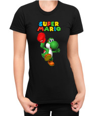 Дамска Тениска Super Mario Nintendo Yoshi 3