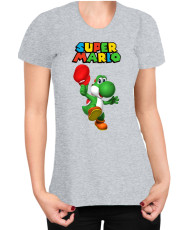 Дамска Тениска Super Mario Nintendo Yoshi 3