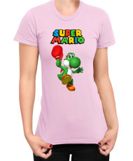 Дамска Тениска Super Mario Nintendo Yoshi 3