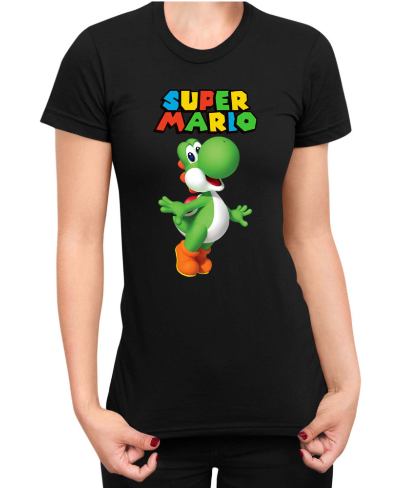 Дамска Тениска Super Mario Nintendo Yoshi 4