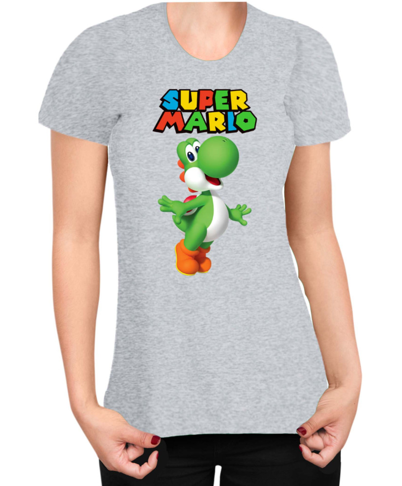 Дамска Тениска Super Mario Nintendo Yoshi 4