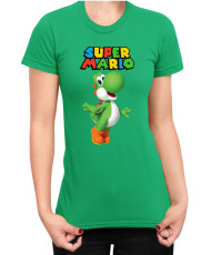 Дамска Тениска Super Mario Nintendo Yoshi 4