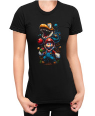 Дамска Тениска Super Mario Nintendo Mario Bros 2