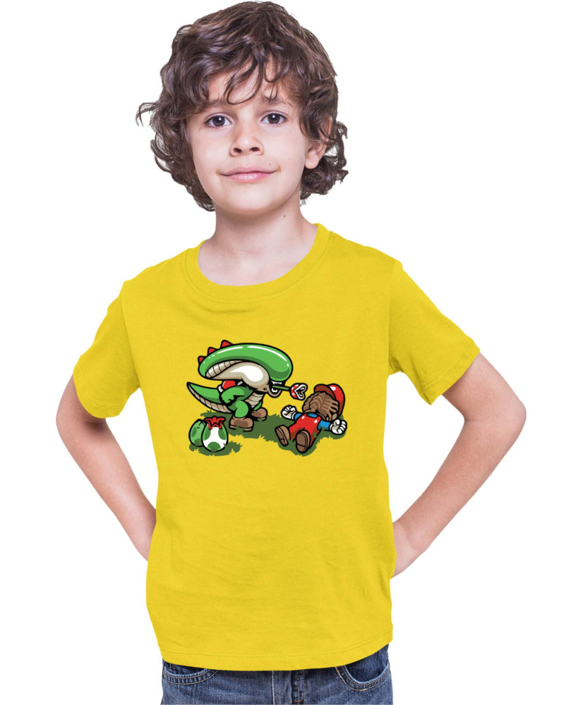 Детска Тениска Super Mario Nintendo Alien Mario