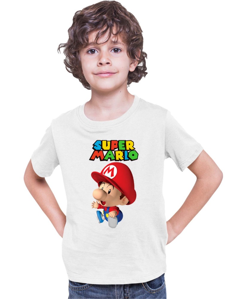 Детска Тениска Super Mario Nintendo Baby Mario