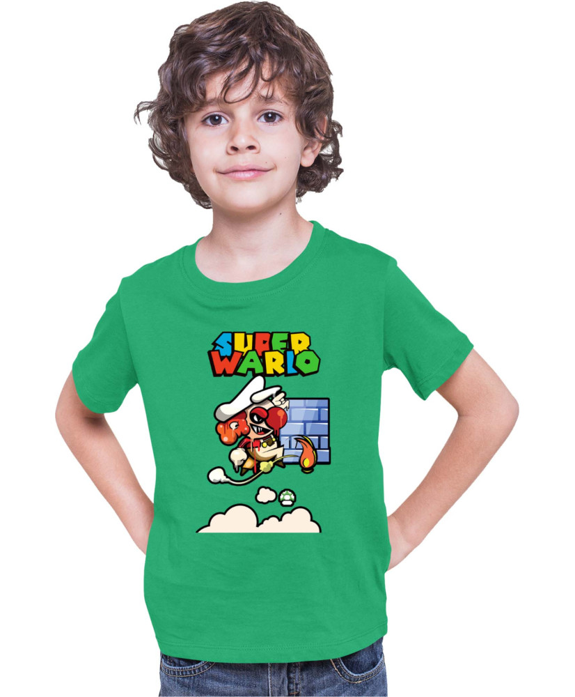 Детска Тениска Super Mario Nintendo Bad Mario 01