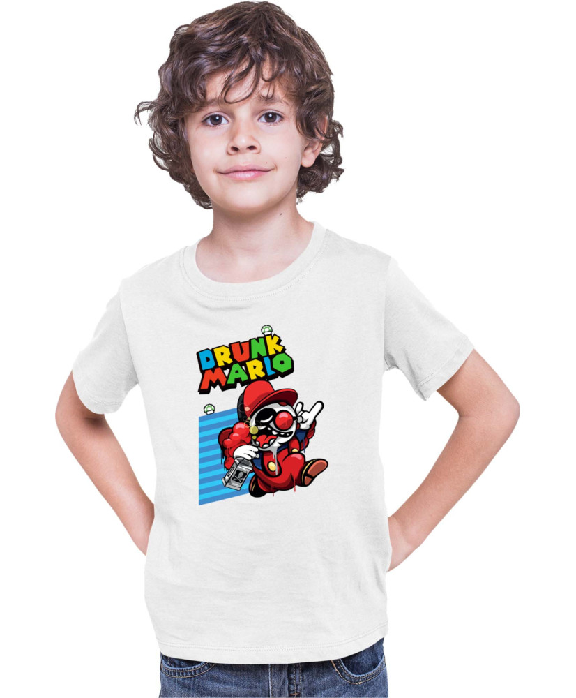 Детска Тениска Super Mario Nintendo Bad Mario 03