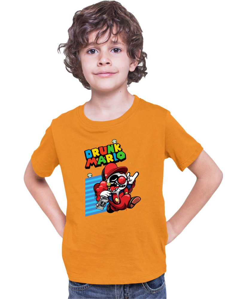 Детска Тениска Super Mario Nintendo Bad Mario 03