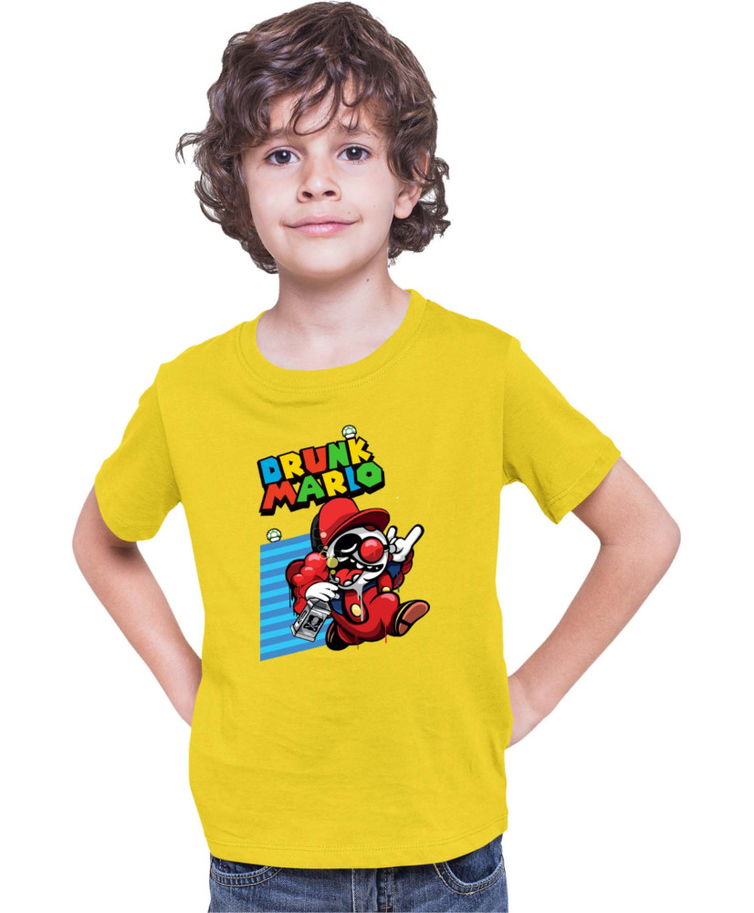 Детска Тениска Super Mario Nintendo Bad Mario 03