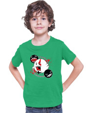 Детска Тениска Super Mario Nintendo Boo Kratos Mario Bros Vector