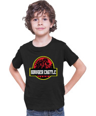 Детска Тениска Super Mario Nintendo Bowser Castle Jurassic Park