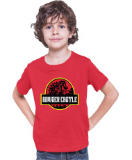 Детска Тениска Super Mario Nintendo Bowser Castle Jurassic Park