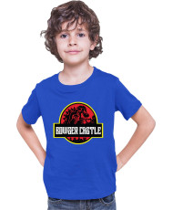 Детска Тениска Super Mario Nintendo Bowser Castle Jurassic Park