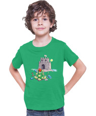 Детска Тениска Super Mario Nintendo Bowser Sand Castle