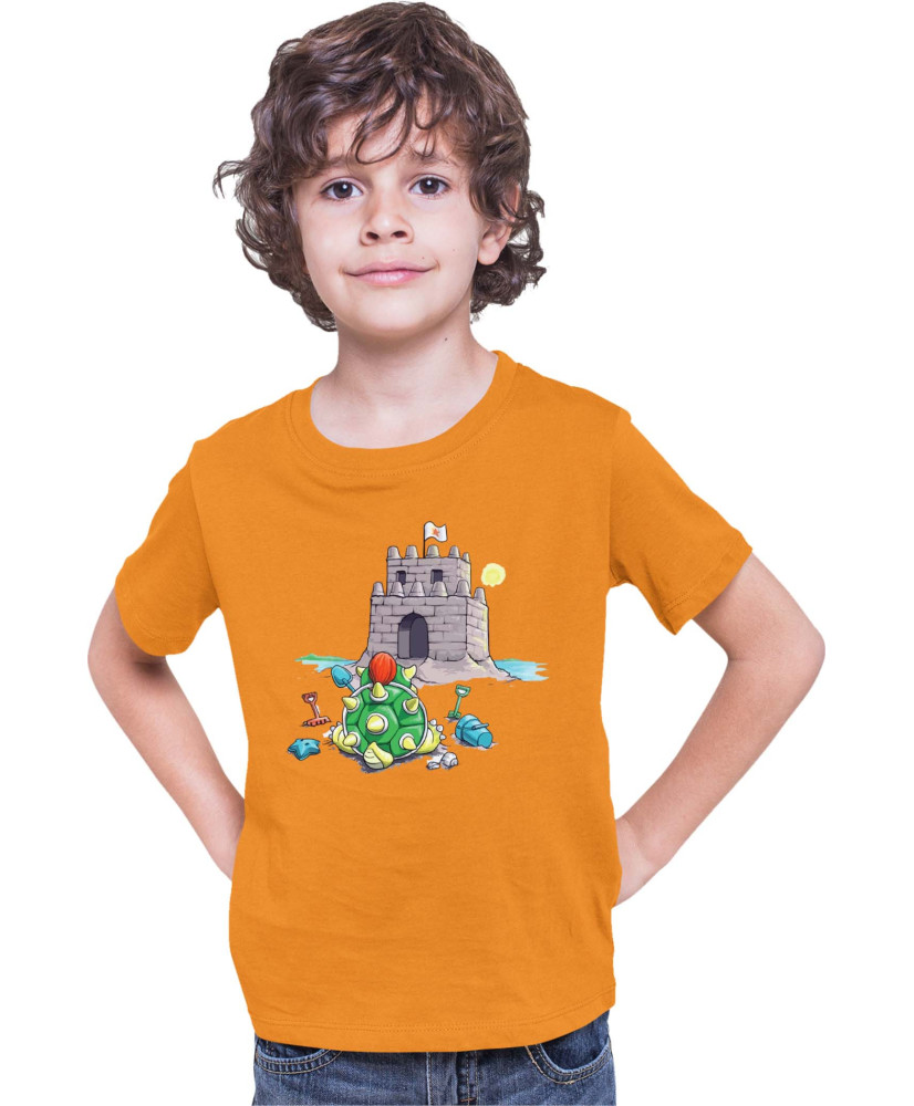 Детска Тениска Super Mario Nintendo Bowser Sand Castle