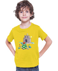 Детска Тениска Super Mario Nintendo Bowser Sand Castle