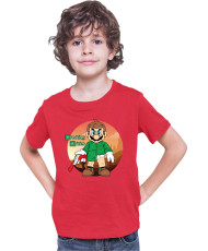 Детска Тениска Super Mario Nintendo Breaking Bricks