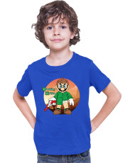 Детска Тениска Super Mario Nintendo Breaking Bricks