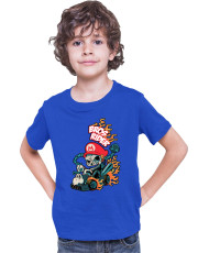 Детска Тениска Super Mario Nintendo Bros Rider Ghost Rider