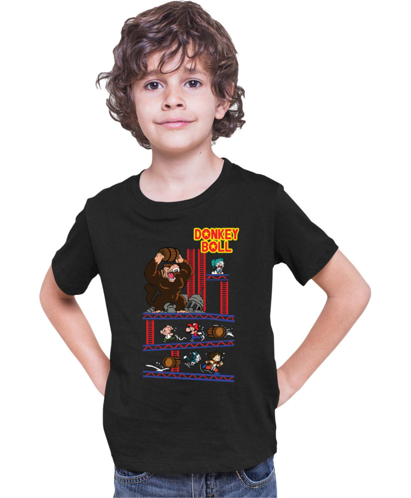 Детска Тениска Super Mario Nintendo Donkey Ball