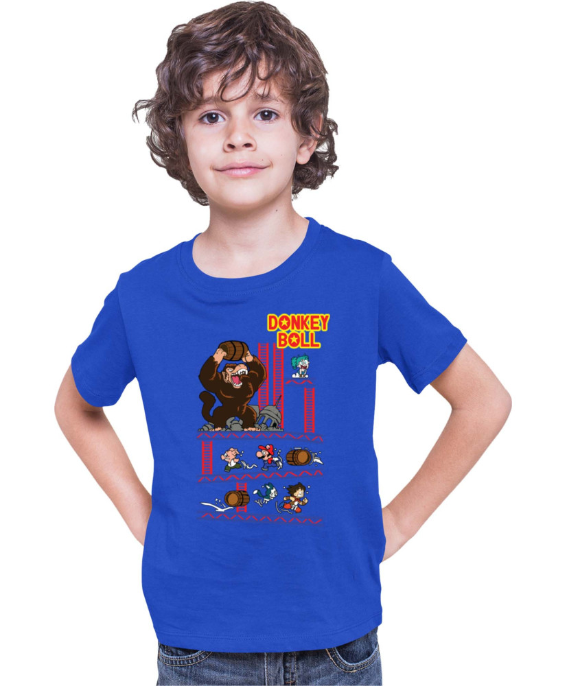 Детска Тениска Super Mario Nintendo Donkey Ball