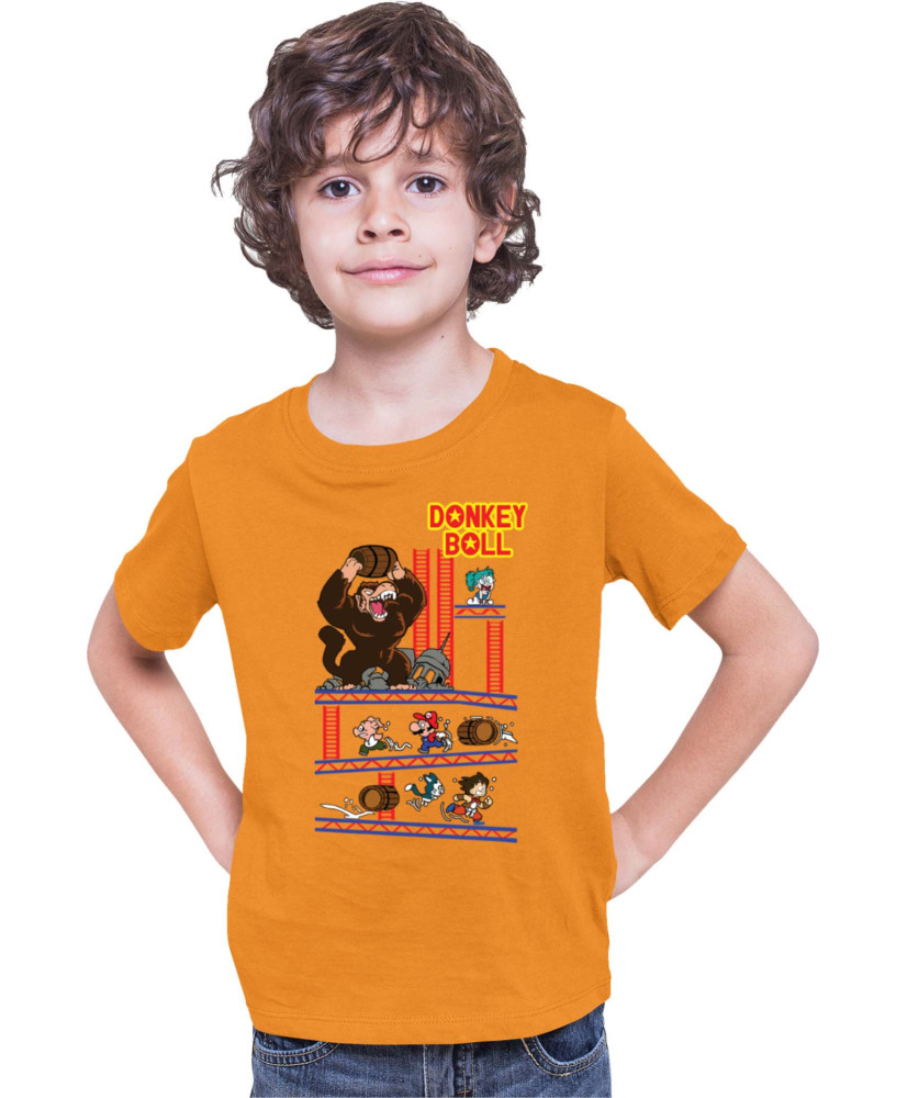 Детска Тениска Super Mario Nintendo Donkey Ball