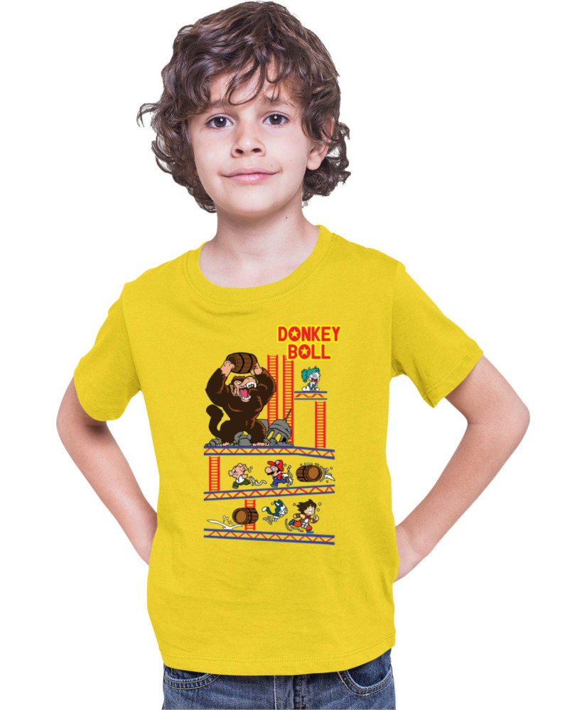 Детска Тениска Super Mario Nintendo Donkey Ball