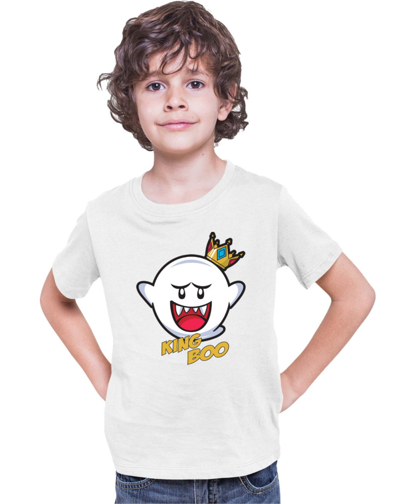 Детска Тениска Super Mario Nintendo King Boo