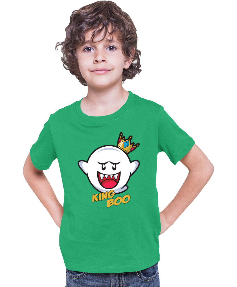 Детска Тениска Super Mario Nintendo King Boo