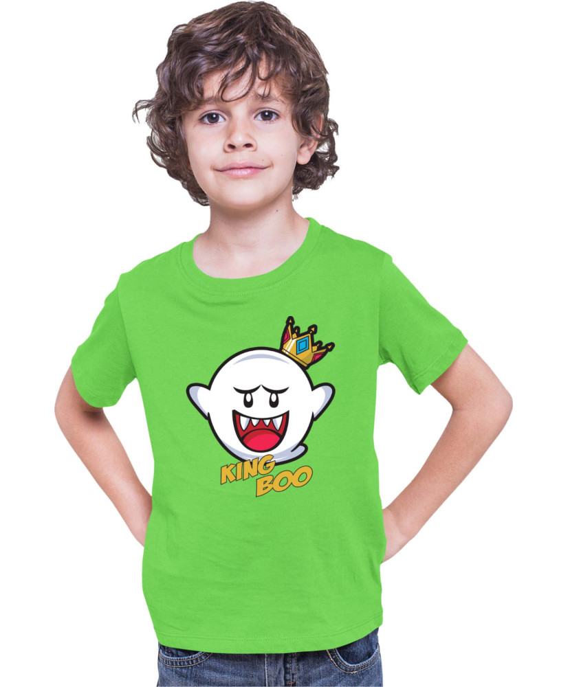 Детска Тениска Super Mario Nintendo King Boo
