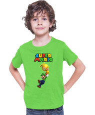 Детска Тениска Super Mario Nintendo Luigi 2