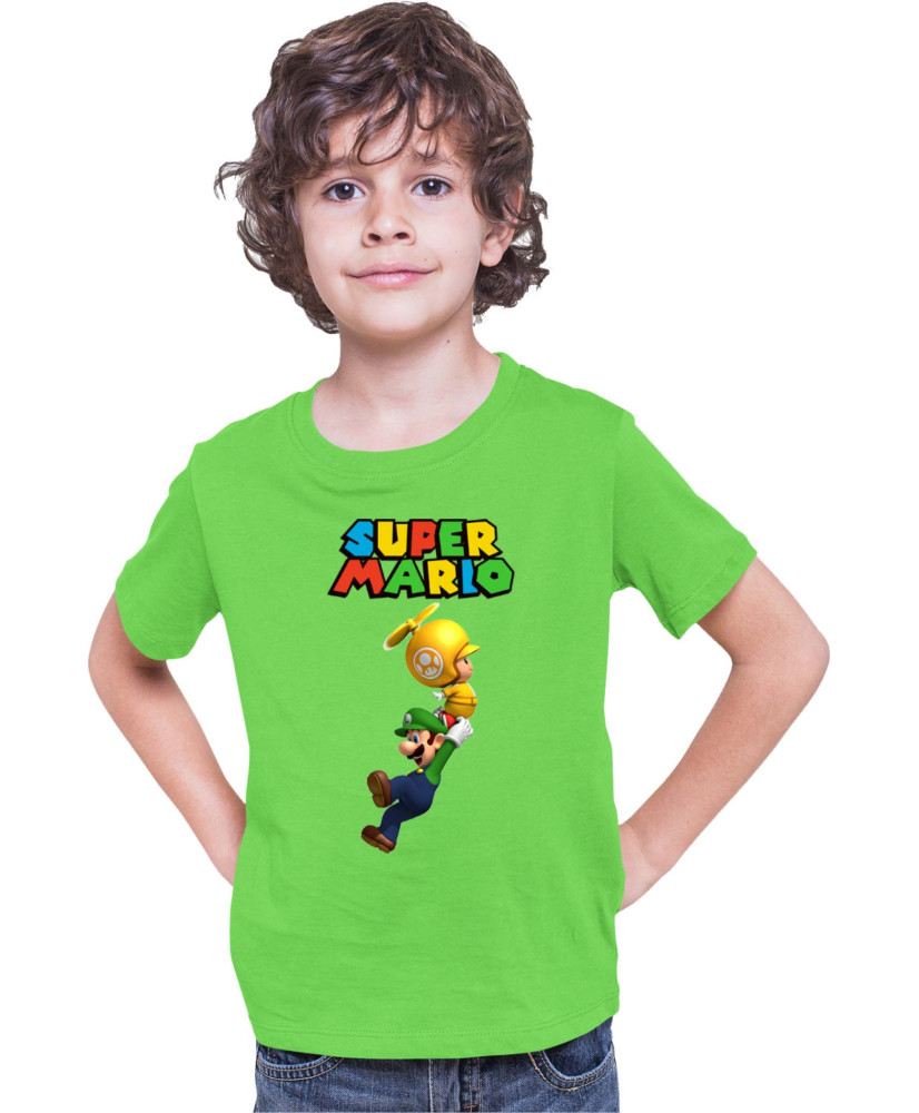 Детска Тениска Super Mario Nintendo Luigi 2