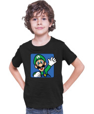 Детска Тениска Super Mario Nintendo Luigi 3