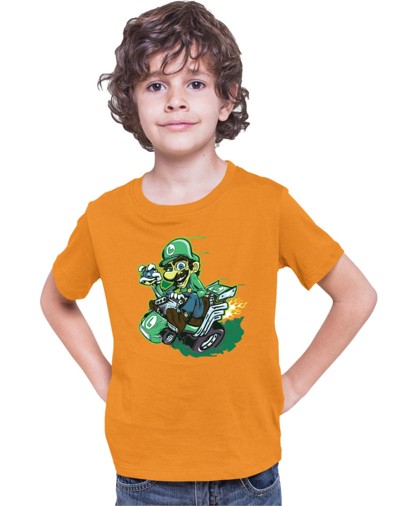 Детска Тениска Super Mario Nintendo Luigi Kart