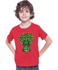 Детска Тениска Super Mario Nintendo Luigi Mansion
