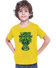 Детска Тениска Super Mario Nintendo Luigi Mansion